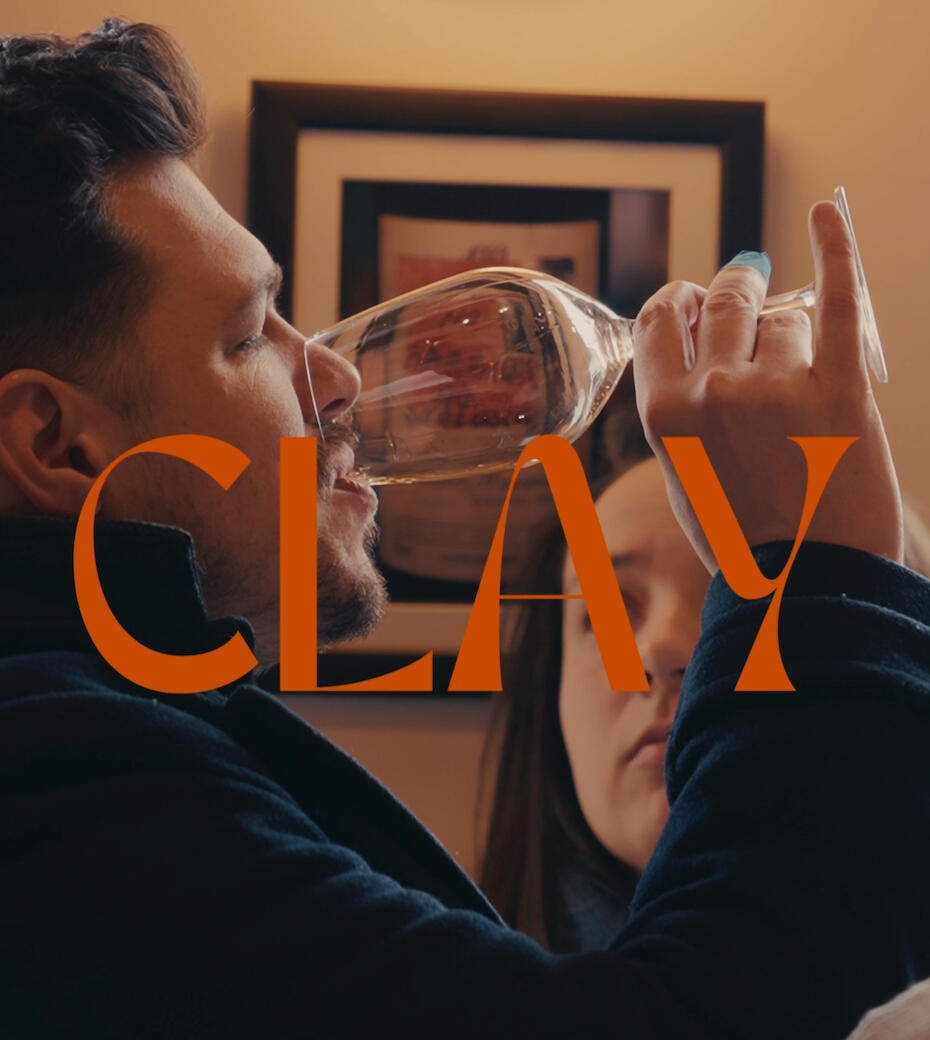 A shot from the Clay wine event highlights video