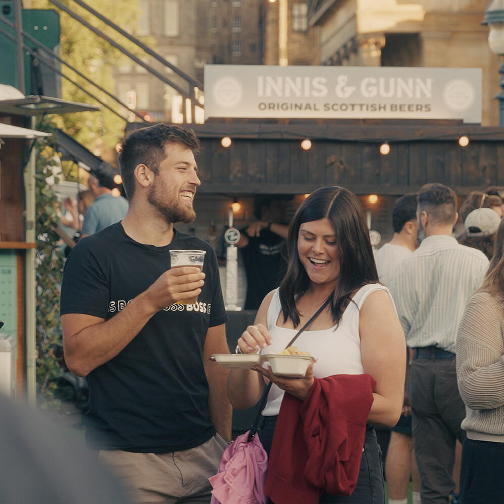 Innis & Gunn on the Mound A shot from Innis & Gunn on the Mound brand video for Wanderers Kneaded